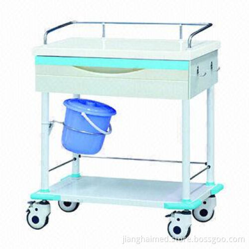 Luxury Treatment Trolley, ABS Plastic with Stainless Steel, ISO 9000/CE Certified